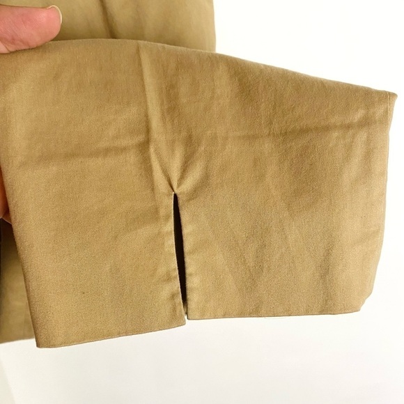 Piazza Sempione Brigitte Cropped Pants Tan Khaki‎ - Picture 6 of 8